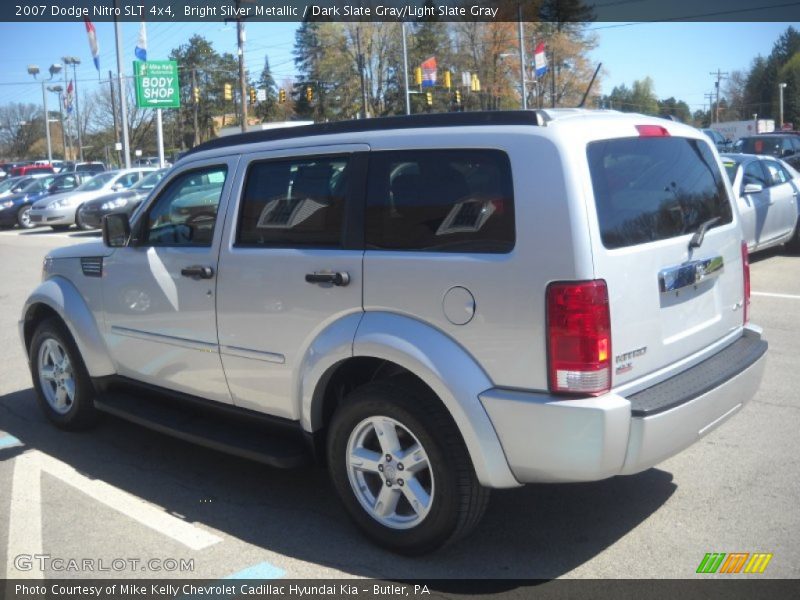Bright Silver Metallic / Dark Slate Gray/Light Slate Gray 2007 Dodge Nitro SLT 4x4
