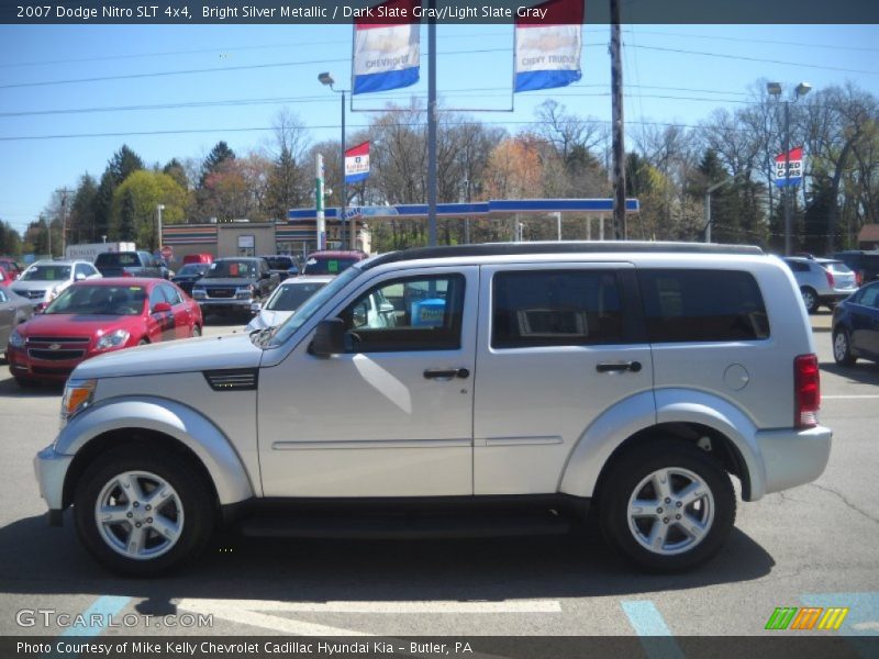 Bright Silver Metallic / Dark Slate Gray/Light Slate Gray 2007 Dodge Nitro SLT 4x4