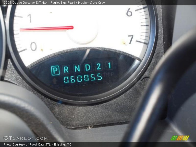 Patriot Blue Pearl / Medium Slate Gray 2005 Dodge Durango SXT 4x4