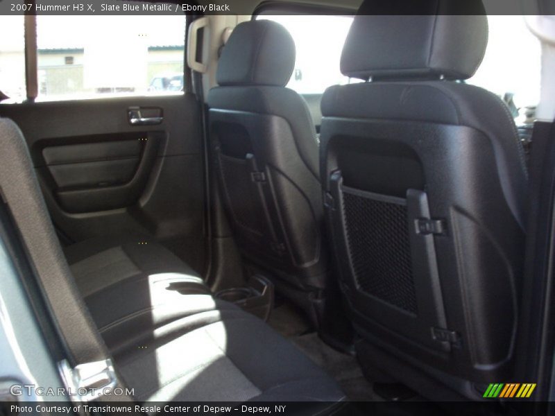 Slate Blue Metallic / Ebony Black 2007 Hummer H3 X