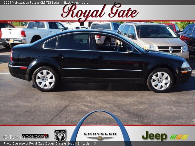 Black / Anthracite 2005 Volkswagen Passat GLS TDI Sedan