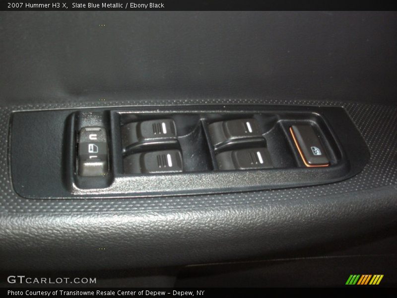 Slate Blue Metallic / Ebony Black 2007 Hummer H3 X