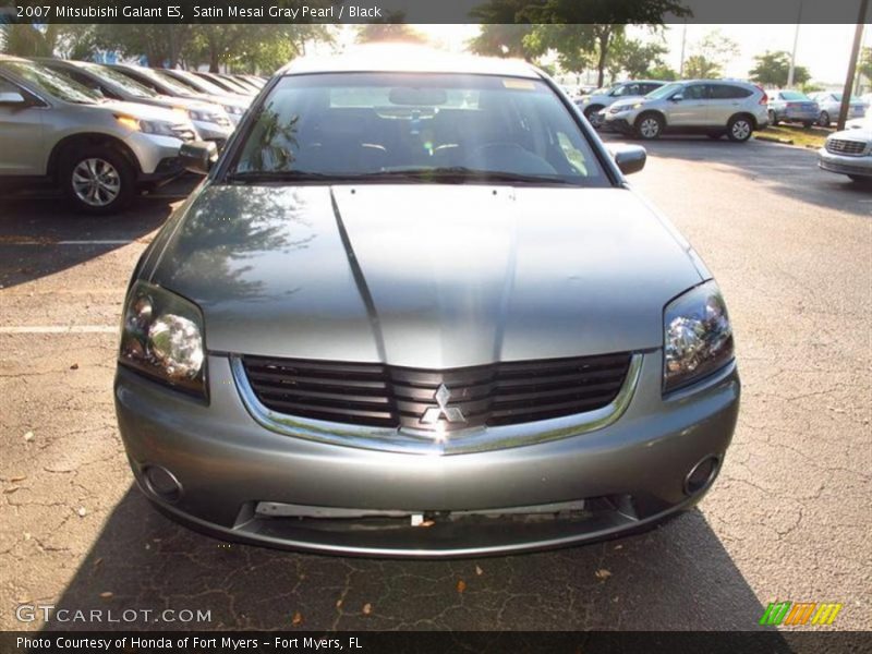 Satin Mesai Gray Pearl / Black 2007 Mitsubishi Galant ES