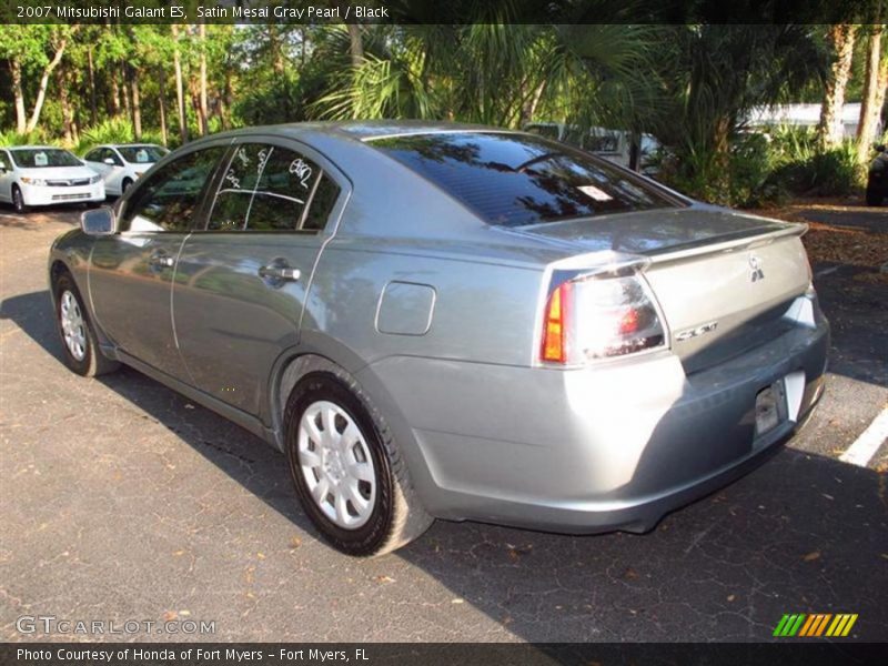 Satin Mesai Gray Pearl / Black 2007 Mitsubishi Galant ES