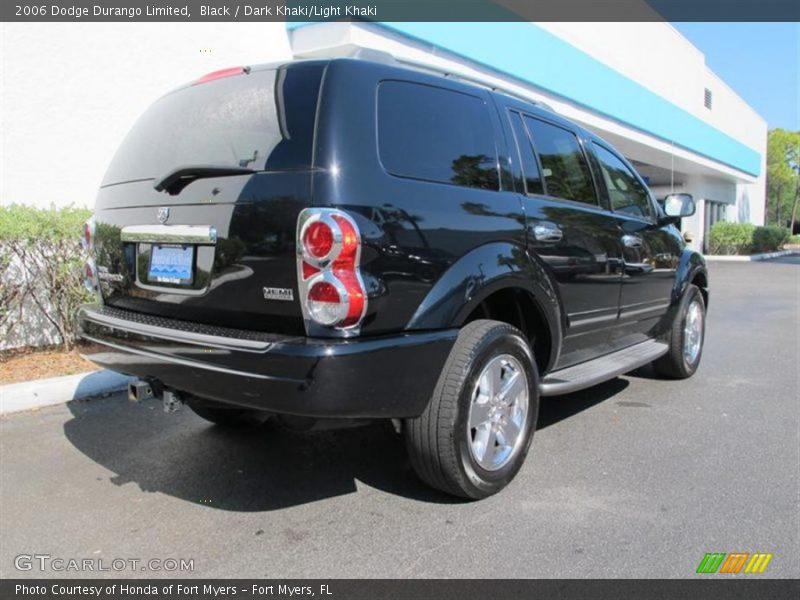Black / Dark Khaki/Light Khaki 2006 Dodge Durango Limited