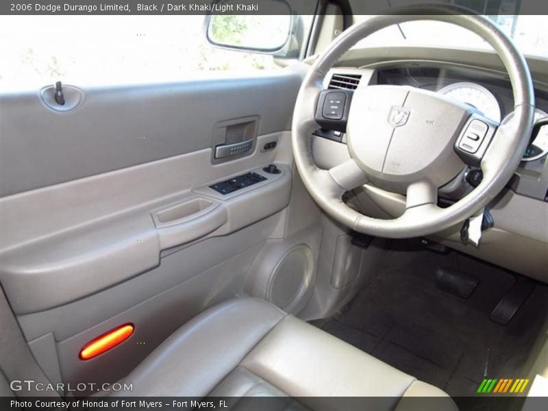 Black / Dark Khaki/Light Khaki 2006 Dodge Durango Limited