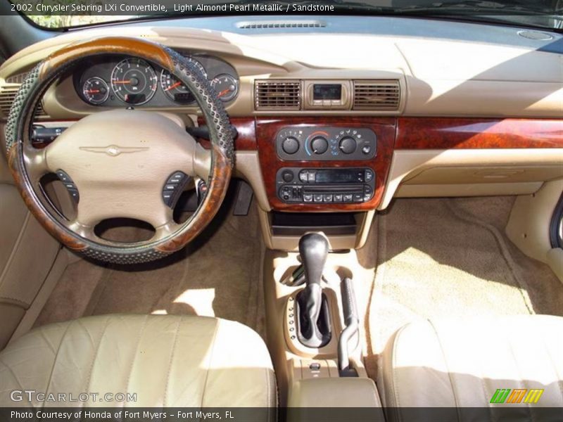Light Almond Pearl Metallic / Sandstone 2002 Chrysler Sebring LXi Convertible