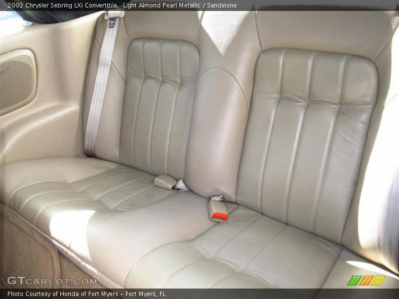 Light Almond Pearl Metallic / Sandstone 2002 Chrysler Sebring LXi Convertible