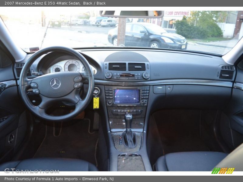 Black / Black 2007 Mercedes-Benz E 350 4Matic Sedan