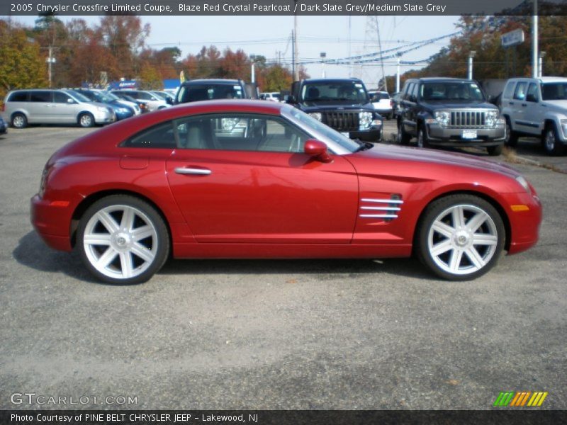  2005 Crossfire Limited Coupe Blaze Red Crystal Pearlcoat
