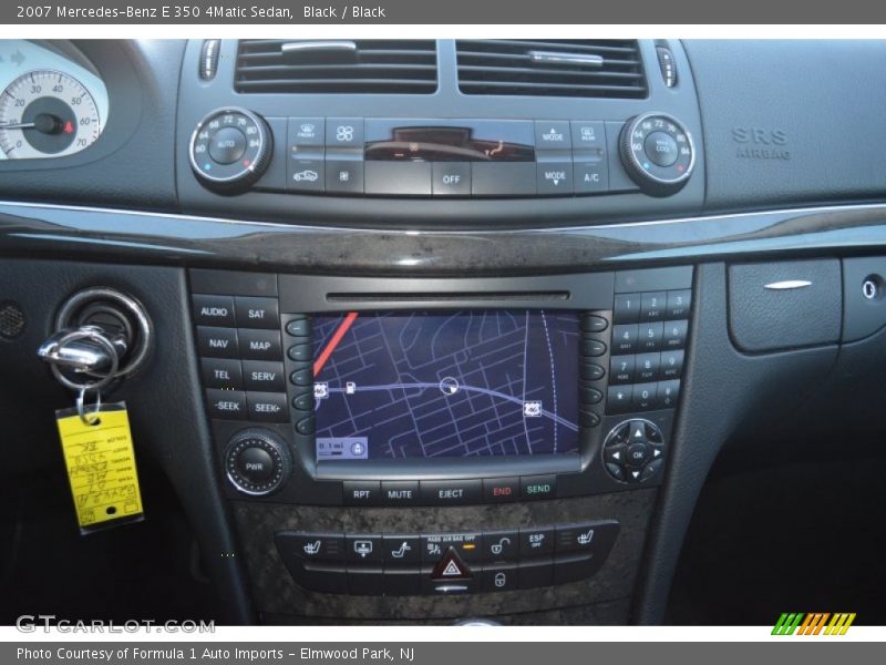 Black / Black 2007 Mercedes-Benz E 350 4Matic Sedan