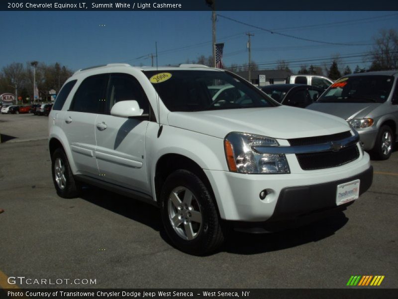 Summit White / Light Cashmere 2006 Chevrolet Equinox LT