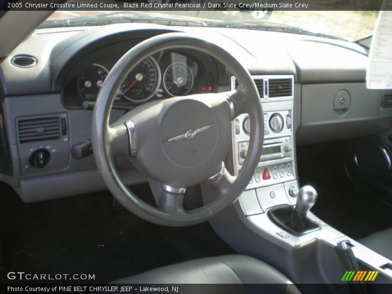 Blaze Red Crystal Pearlcoat / Dark Slate Grey/Medium Slate Grey 2005 Chrysler Crossfire Limited Coupe