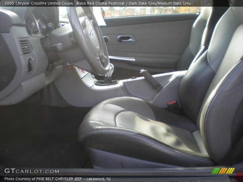 Blaze Red Crystal Pearlcoat / Dark Slate Grey/Medium Slate Grey 2005 Chrysler Crossfire Limited Coupe