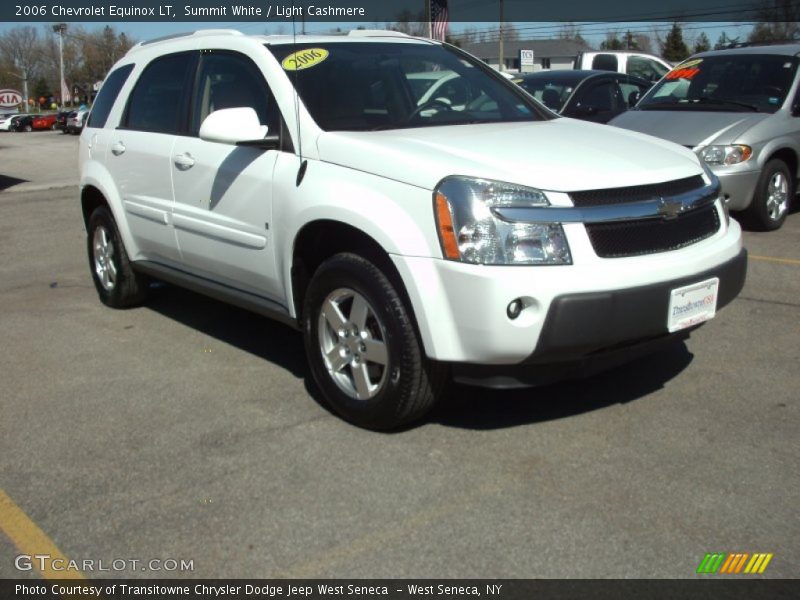 Summit White / Light Cashmere 2006 Chevrolet Equinox LT