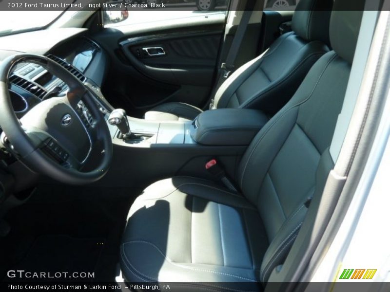 Ingot Silver / Charcoal Black 2012 Ford Taurus Limited