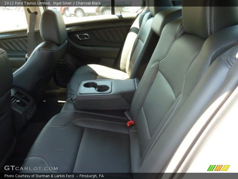 Ingot Silver / Charcoal Black 2012 Ford Taurus Limited