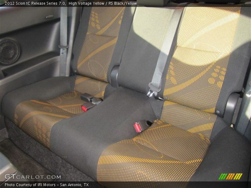 High Voltage Yellow / RS Black/Yellow 2012 Scion tC Release Series 7.0