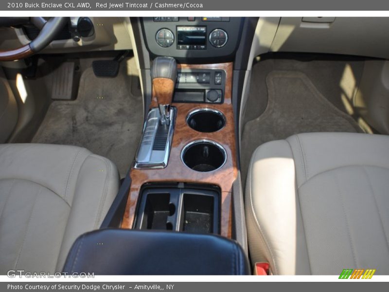 Red Jewel Tintcoat / Cashmere/Cocoa 2010 Buick Enclave CXL AWD