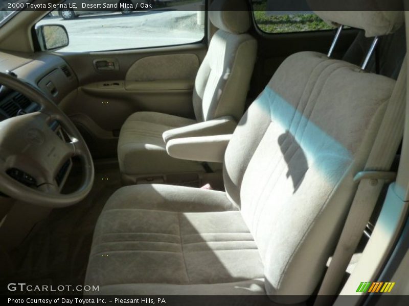 Desert Sand Mica / Oak 2000 Toyota Sienna LE