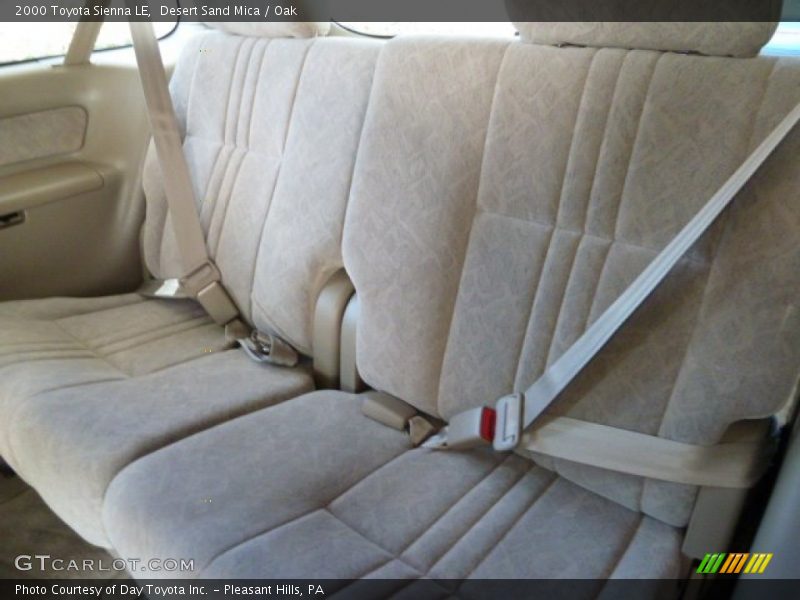 Desert Sand Mica / Oak 2000 Toyota Sienna LE