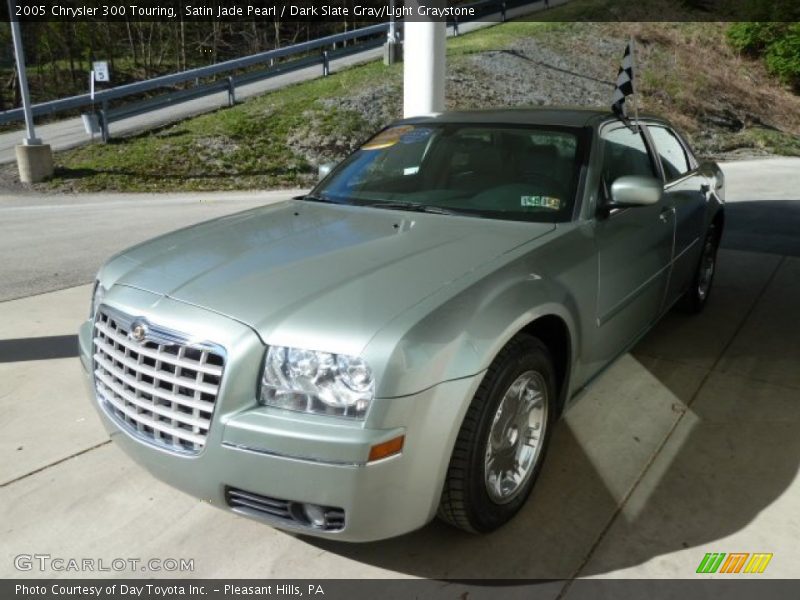 Satin Jade Pearl / Dark Slate Gray/Light Graystone 2005 Chrysler 300 Touring