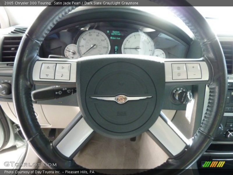 Satin Jade Pearl / Dark Slate Gray/Light Graystone 2005 Chrysler 300 Touring