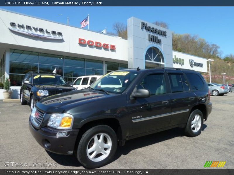 Carbon Metallic / Ebony Black 2006 GMC Envoy SLE 4x4