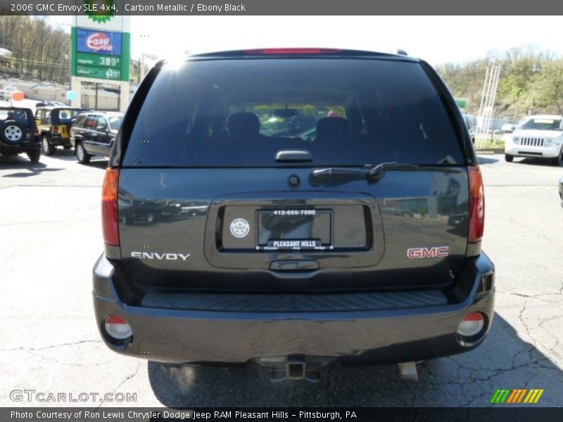 Carbon Metallic / Ebony Black 2006 GMC Envoy SLE 4x4