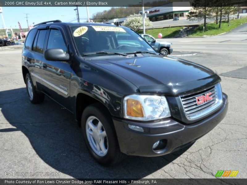 Carbon Metallic / Ebony Black 2006 GMC Envoy SLE 4x4