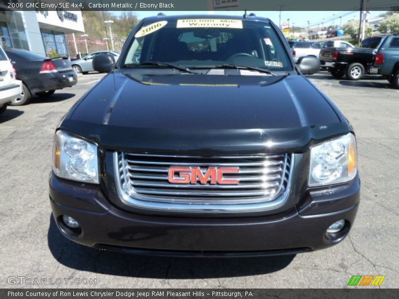 Carbon Metallic / Ebony Black 2006 GMC Envoy SLE 4x4