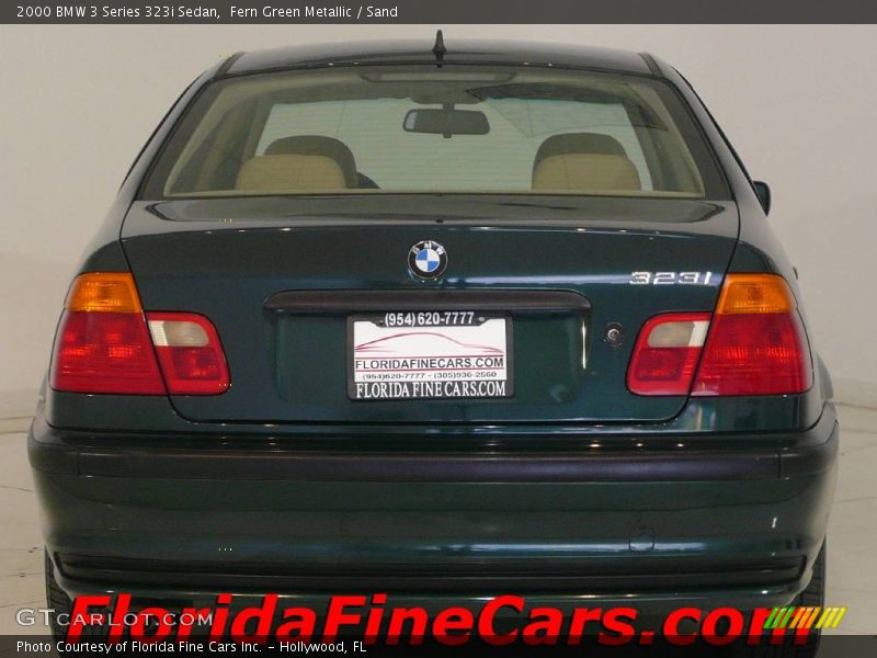 Fern Green Metallic / Sand 2000 BMW 3 Series 323i Sedan