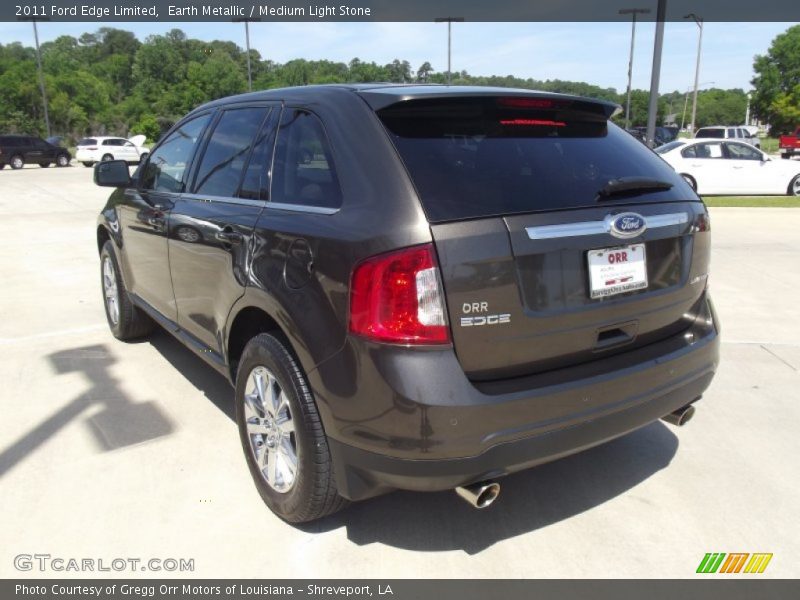 Earth Metallic / Medium Light Stone 2011 Ford Edge Limited