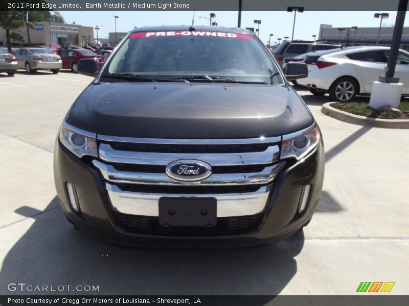 Earth Metallic / Medium Light Stone 2011 Ford Edge Limited