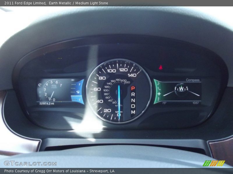 Earth Metallic / Medium Light Stone 2011 Ford Edge Limited