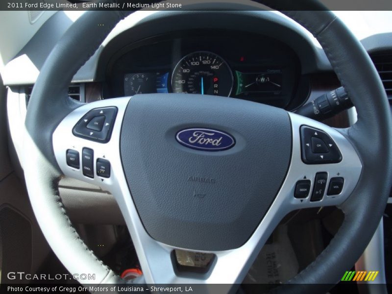 Earth Metallic / Medium Light Stone 2011 Ford Edge Limited