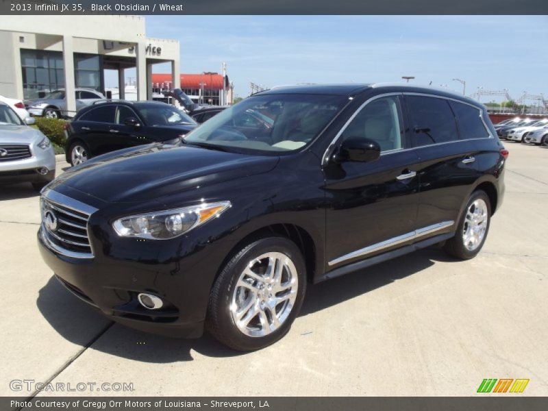 Black Obsidian / Wheat 2013 Infiniti JX 35