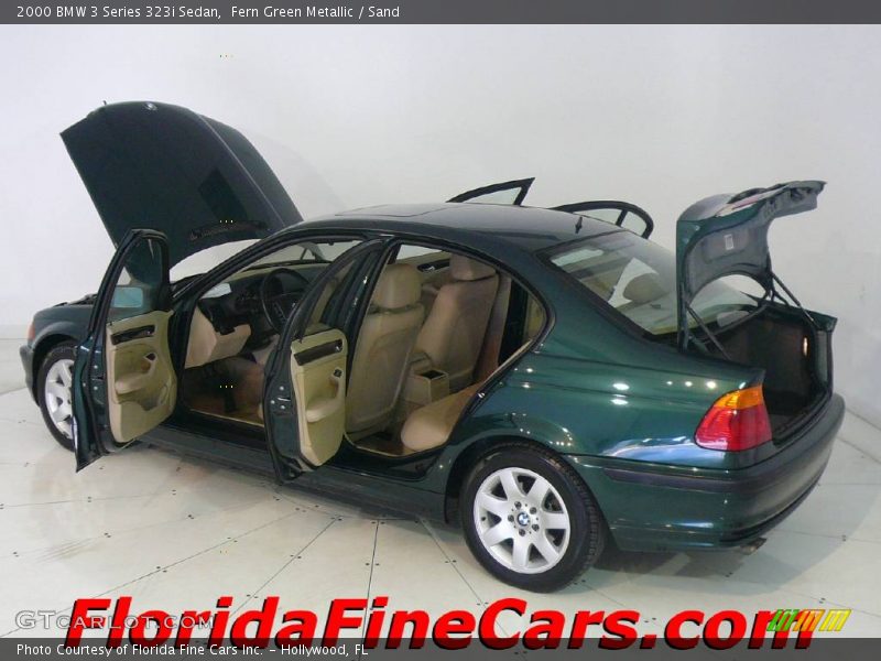 Fern Green Metallic / Sand 2000 BMW 3 Series 323i Sedan