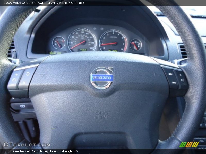 Silver Metallic / Off Black 2009 Volvo XC90 3.2 AWD