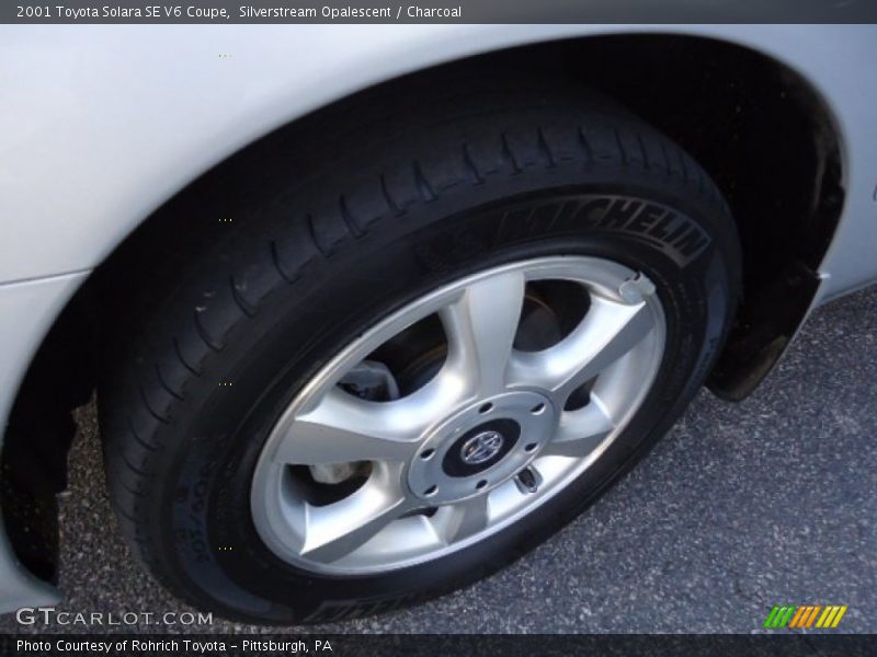 Silverstream Opalescent / Charcoal 2001 Toyota Solara SE V6 Coupe