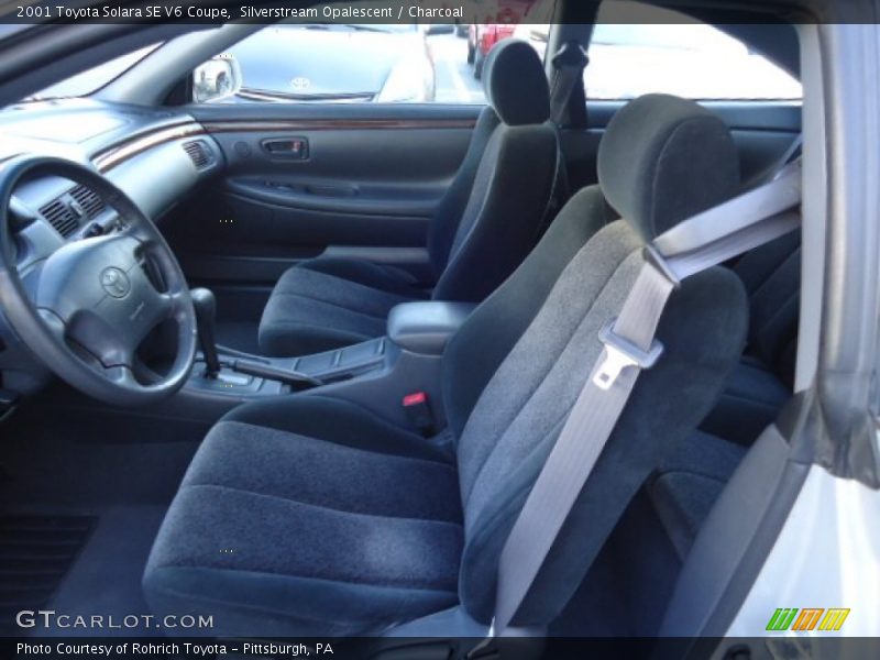 Silverstream Opalescent / Charcoal 2001 Toyota Solara SE V6 Coupe