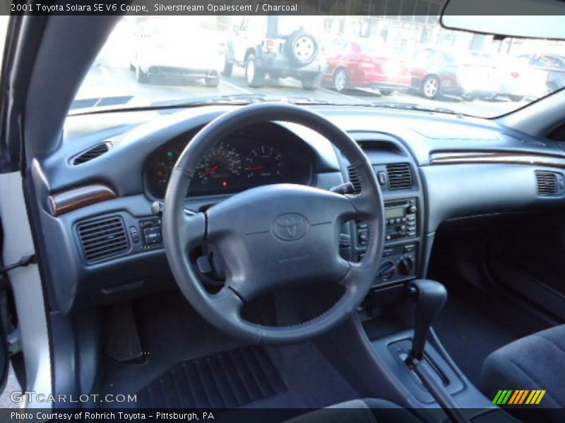 Silverstream Opalescent / Charcoal 2001 Toyota Solara SE V6 Coupe