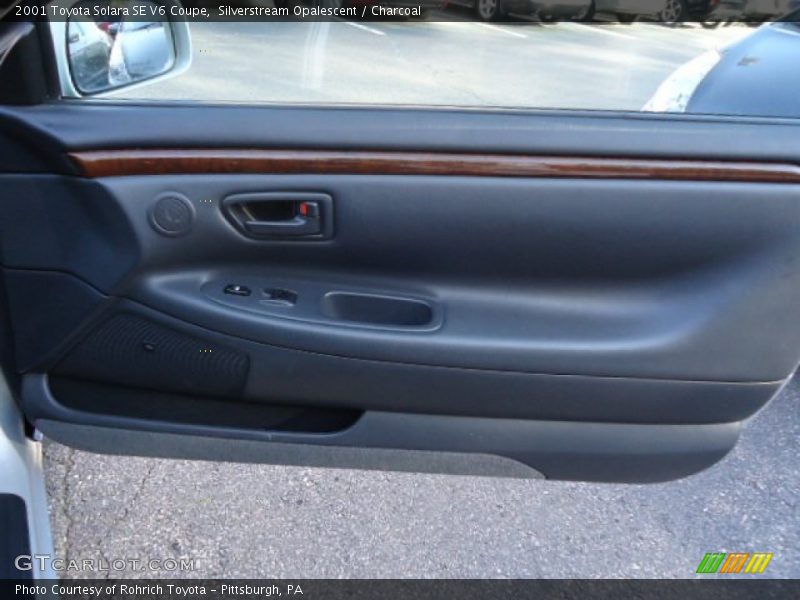 Silverstream Opalescent / Charcoal 2001 Toyota Solara SE V6 Coupe