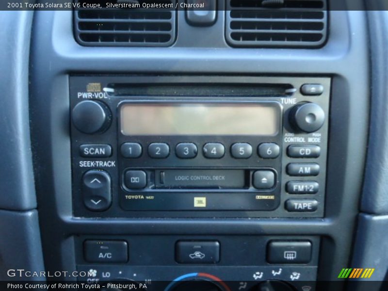 Silverstream Opalescent / Charcoal 2001 Toyota Solara SE V6 Coupe