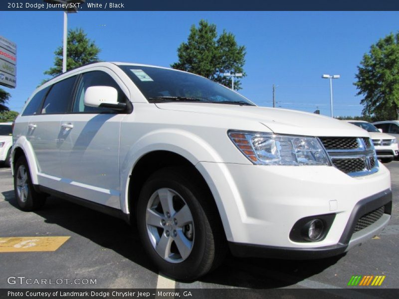 Front 3/4 View of 2012 Journey SXT