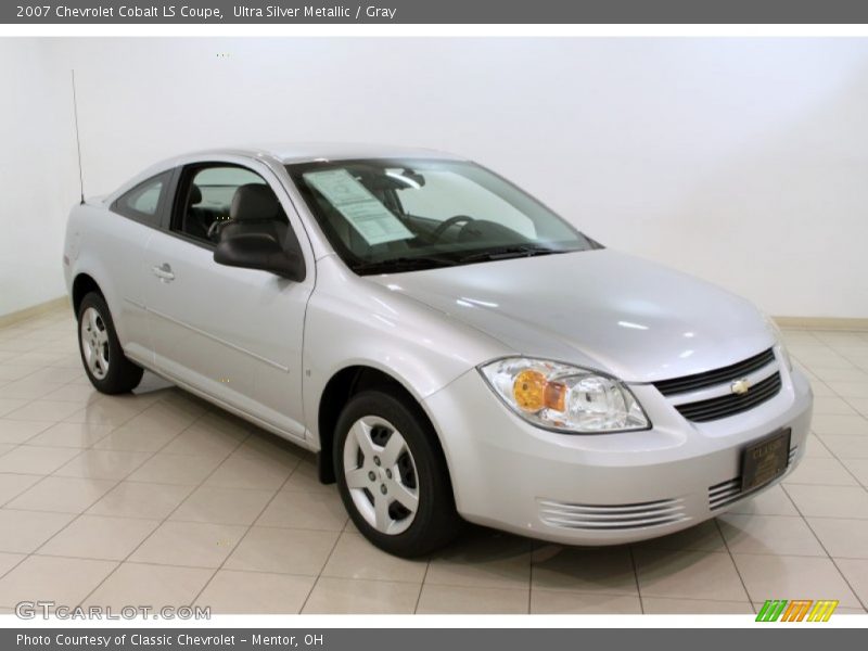 Ultra Silver Metallic / Gray 2007 Chevrolet Cobalt LS Coupe