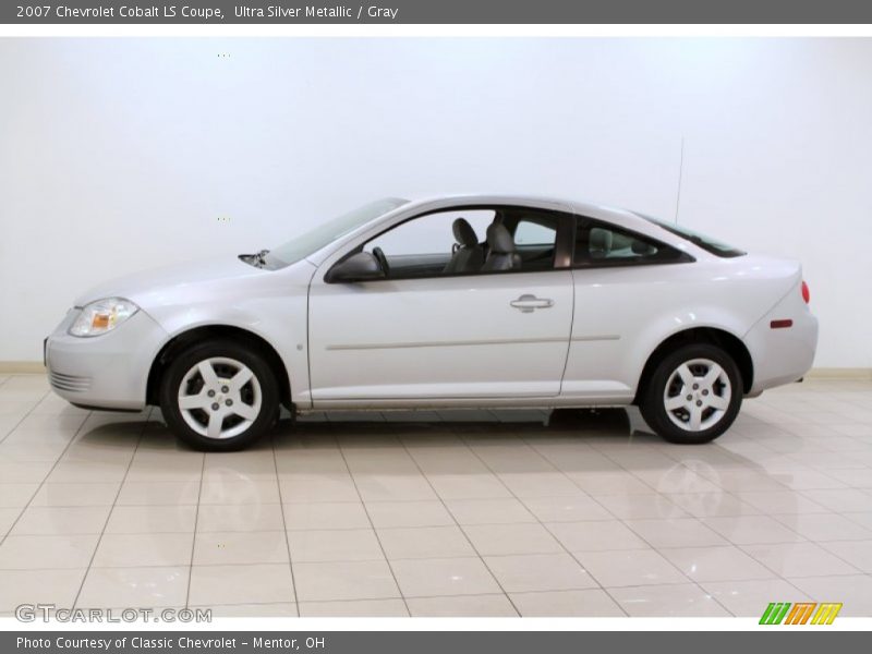 Ultra Silver Metallic / Gray 2007 Chevrolet Cobalt LS Coupe