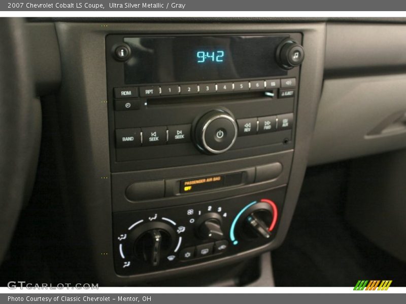 Ultra Silver Metallic / Gray 2007 Chevrolet Cobalt LS Coupe