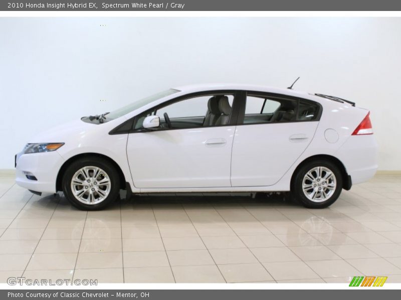 Spectrum White Pearl / Gray 2010 Honda Insight Hybrid EX