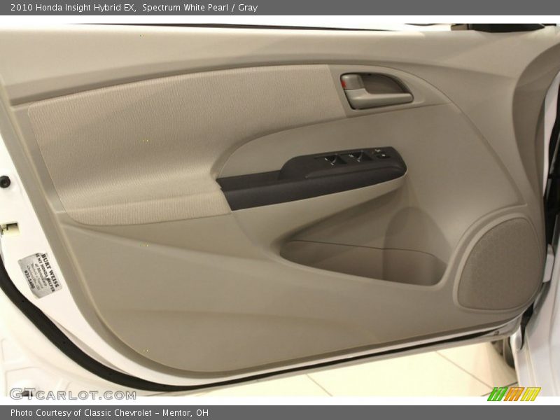 Spectrum White Pearl / Gray 2010 Honda Insight Hybrid EX